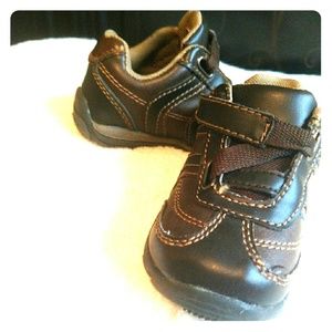 Baby Boy Brown Leather Shoes